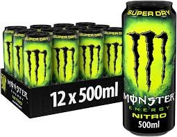 Monster Energy Nito Super Dry 12x500ml