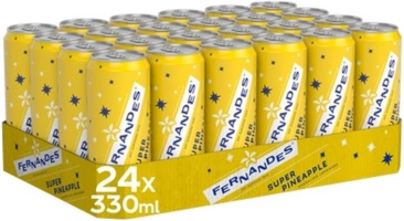 Fernandes Super Pineapple (geel) 24X330ml